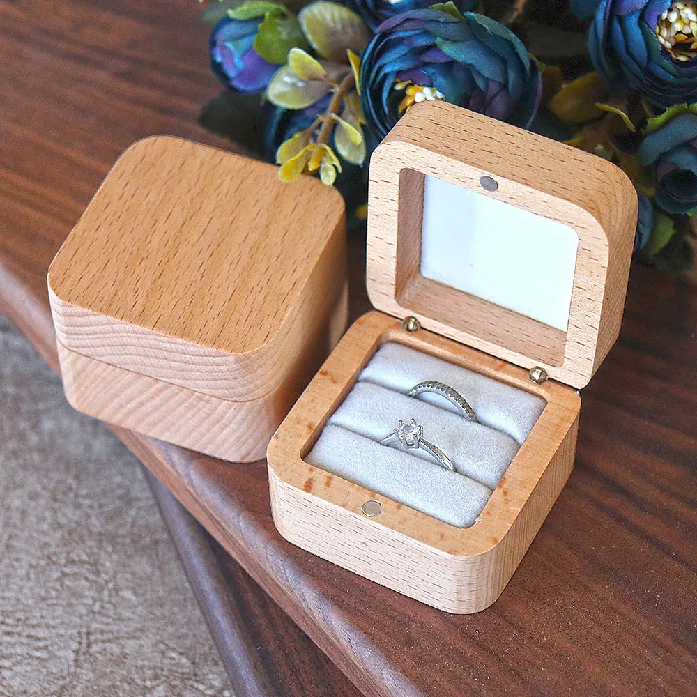 Wooden Ring Box