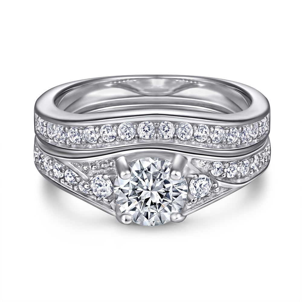 Silver Dual-Band Ring (Blank Copy)- add test